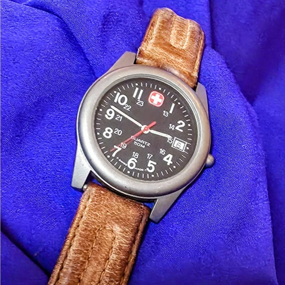 Wenger Marlboro SAK Design Classic Swiss Made Vintage Men's Watch